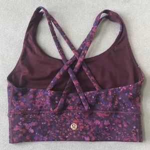 Lululemon longline energy sports bra